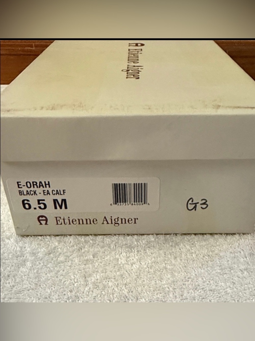 NWT VTG Etienne Aigner Orah Leather Tassel Kitten-Heel Pumps 90s Y2K Office - Picture 12 of 14